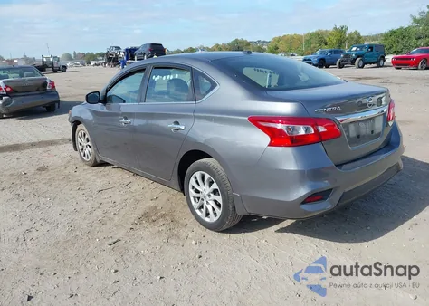 2018 Nissan Sentra Sv из США, поврежденный, VIN 3N1AB7AP9JY222825